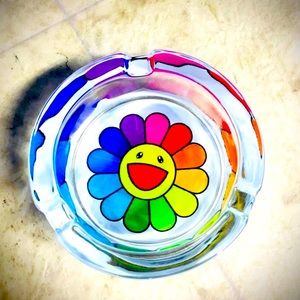 Takashi Murakami Glass Ashtray